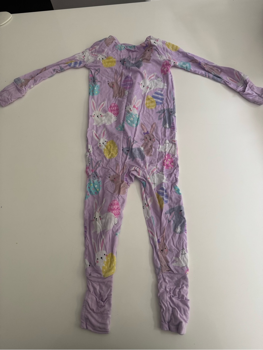 Little Sleepies Girls 12-18 mo Bamboo Zippies Pajama